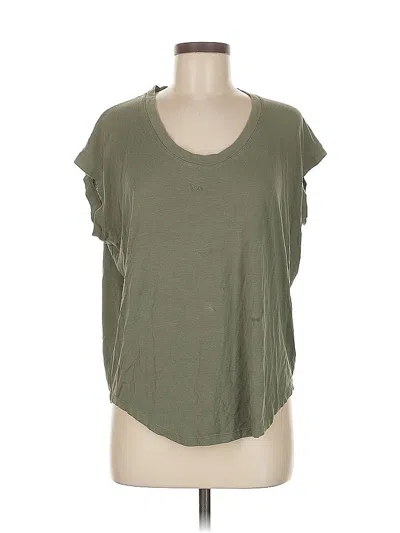 Pre-owned Athleta Short Sleeve T-shirt In Green