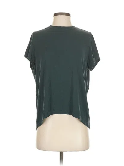 Pre-owned Athleta Short Sleeve T-shirt In Green