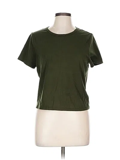 Pre-owned Athleta Short Sleeve T-shirt In Green