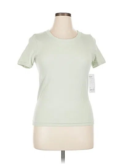 Pre-owned Athleta Short Sleeve T-shirt In Green