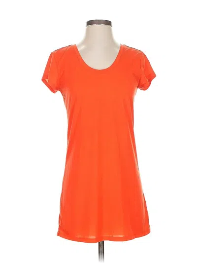 Pre-owned Athleta Short Sleeve T-shirt In Orange