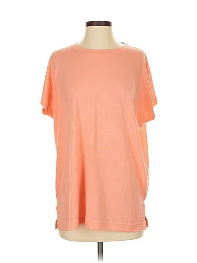 Pre-owned Athleta Short Sleeve T-shirt In Orange