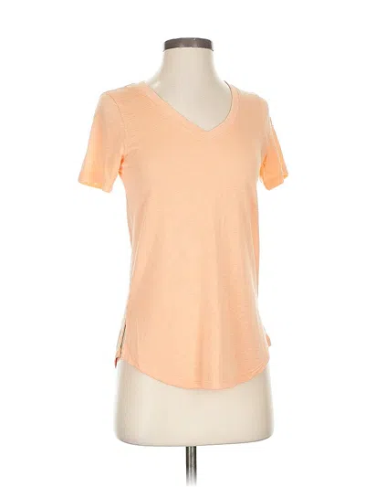Pre-owned Athleta Short Sleeve T-shirt In Orange
