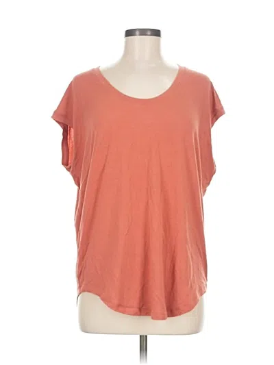 Pre-owned Athleta Short Sleeve T-shirt In Orange