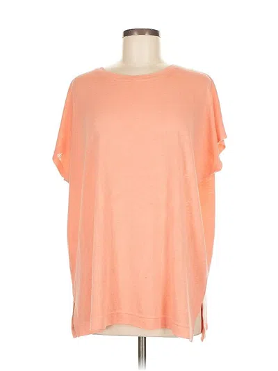 Pre-owned Athleta Short Sleeve T-shirt In Orange