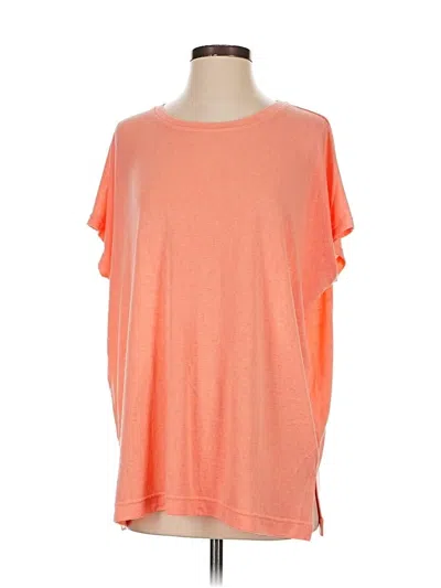 Pre-owned Athleta Short Sleeve T-shirt In Orange