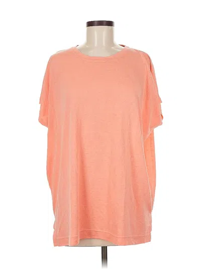 Pre-owned Athleta Short Sleeve T-shirt In Orange