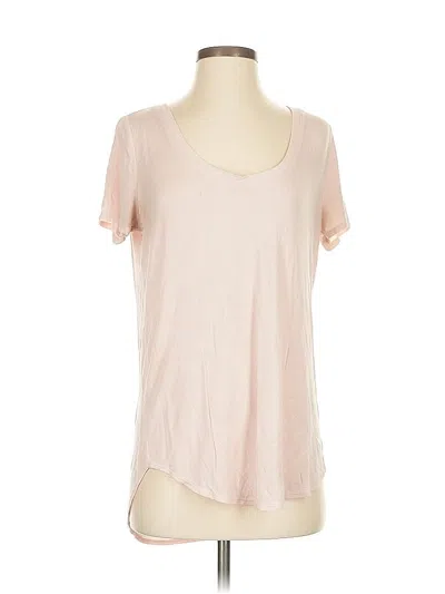 Pre-owned Athleta Short Sleeve T-shirt In Pink