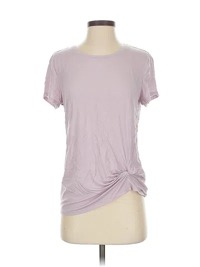 Pre-owned Athleta Short Sleeve T-shirt In Pink