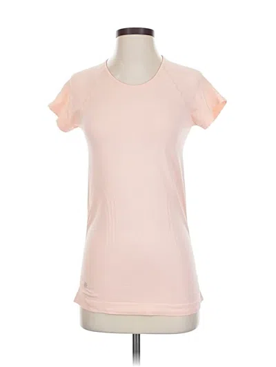 Pre-owned Athleta Short Sleeve T-shirt In Pink