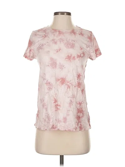 Pre-owned Athleta Short Sleeve T-shirt In Pink