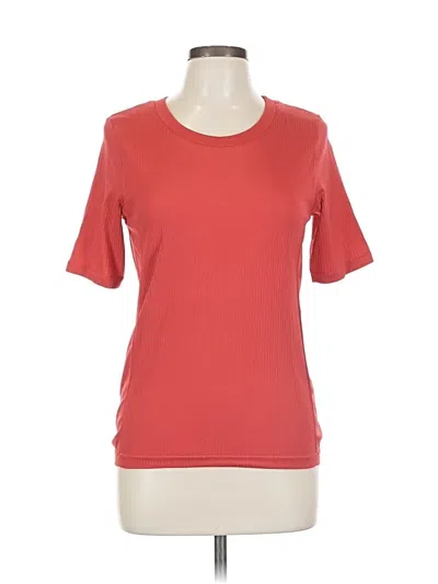 Pre-owned Athleta Short Sleeve T-shirt In Red