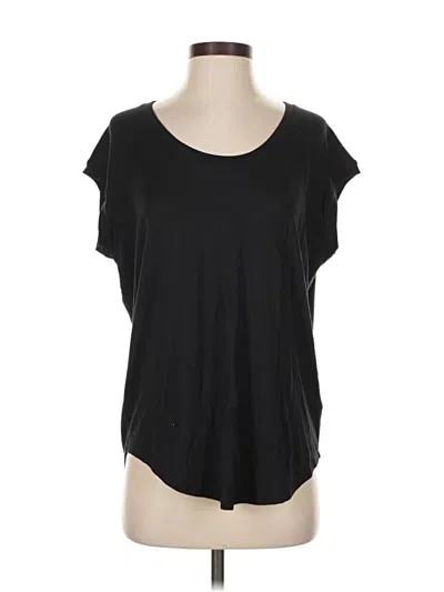 Pre-owned Athleta Short Sleeve T-shirt In Black