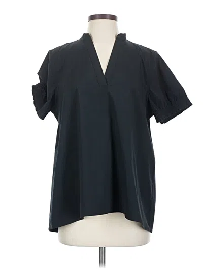 Pre-owned Athleta Short Sleeve T-shirt In Black
