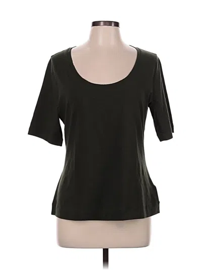 Pre-owned Athleta Short Sleeve T-shirt In Black
