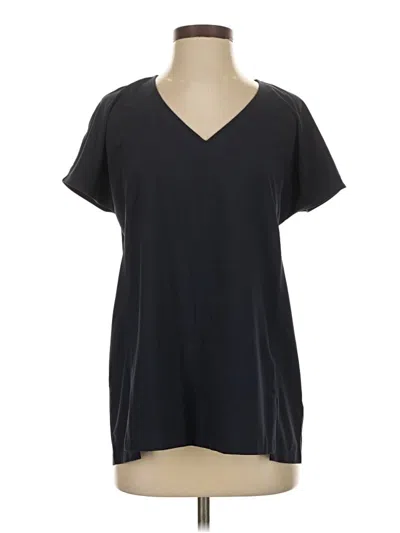 Pre-owned Athleta Short Sleeve T-shirt In Black