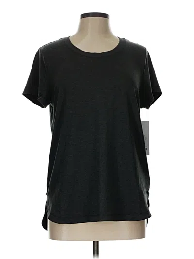 Pre-owned Athleta Short Sleeve T-shirt In Black