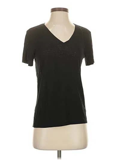 Pre-owned Athleta Short Sleeve T-shirt In Black