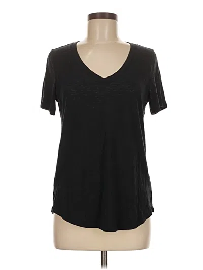 Pre-owned Athleta Short Sleeve T-shirt In Black