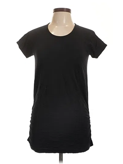 Pre-owned Athleta Short Sleeve T-shirt In Black