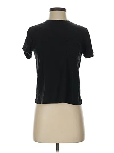 Pre-owned Athleta Short Sleeve T-shirt In Black