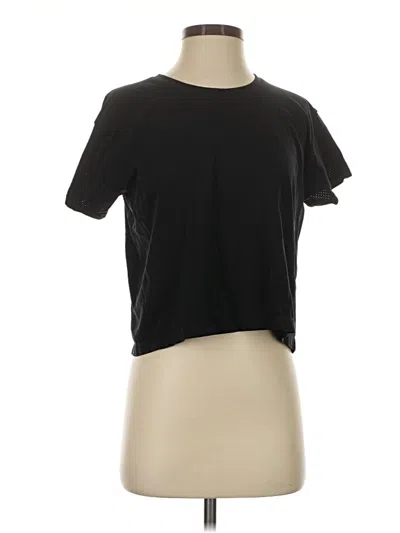 Athleta Short Sleeve T-shirt In Black
