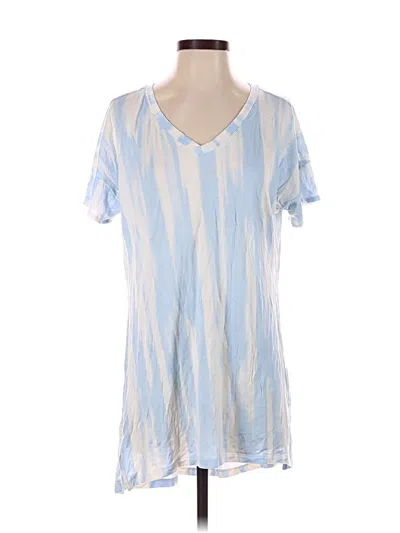 Pre-owned Athleta Short Sleeve T-shirt In Blue