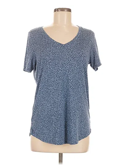 Pre-owned Athleta Short Sleeve T-shirt In Blue