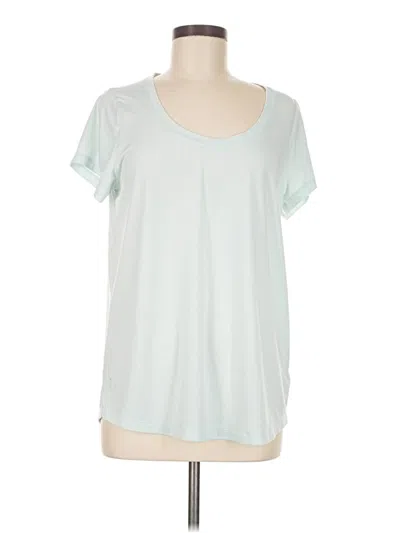 Pre-owned Athleta Short Sleeve T-shirt In Blue