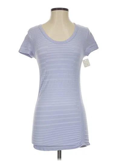 Pre-owned Athleta Short Sleeve T-shirt In Blue