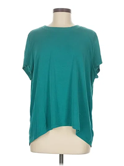 Pre-owned Athleta Short Sleeve T-shirt In Blue