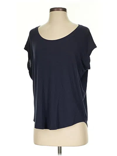 Pre-owned Athleta Short Sleeve T-shirt In Blue