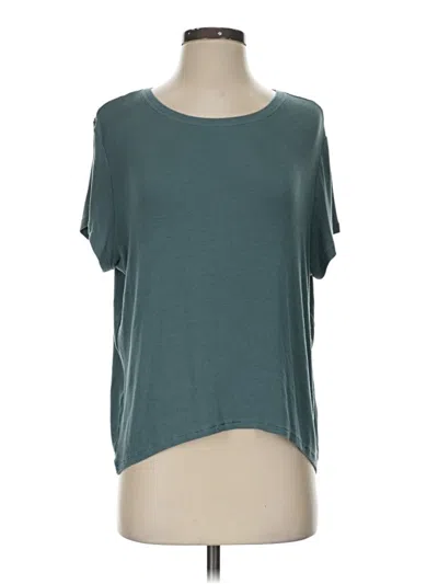 Pre-owned Athleta Short Sleeve T-shirt In Blue