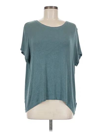Pre-owned Athleta Short Sleeve T-shirt In Blue