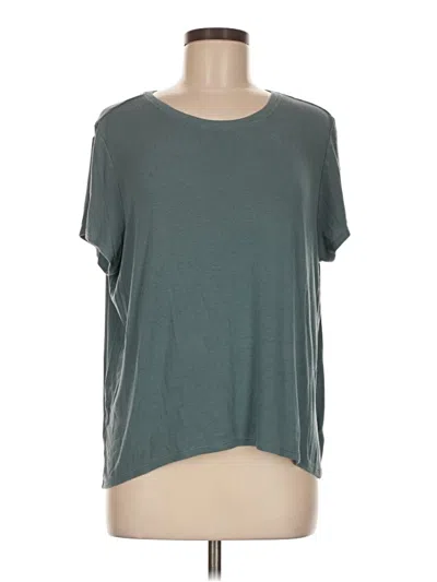 Pre-owned Athleta Short Sleeve T-shirt In Blue
