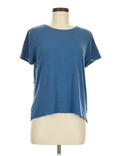 Pre-owned Athleta Short Sleeve T-shirt In Blue