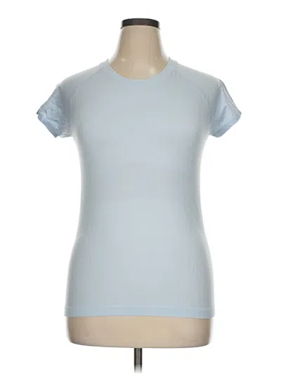 Pre-owned Athleta Short Sleeve T-shirt In Blue