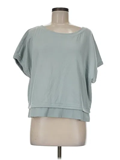 Pre-owned Athleta Short Sleeve T-shirt In Blue