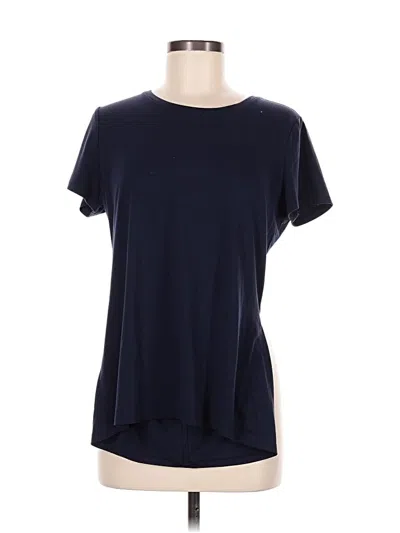 Pre-owned Athleta Short Sleeve T-shirt In Blue
