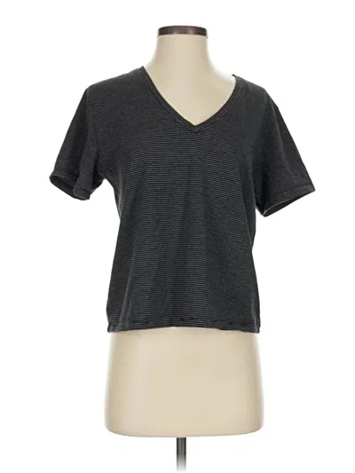 Pre-owned Athleta Short Sleeve T-shirt In Gray