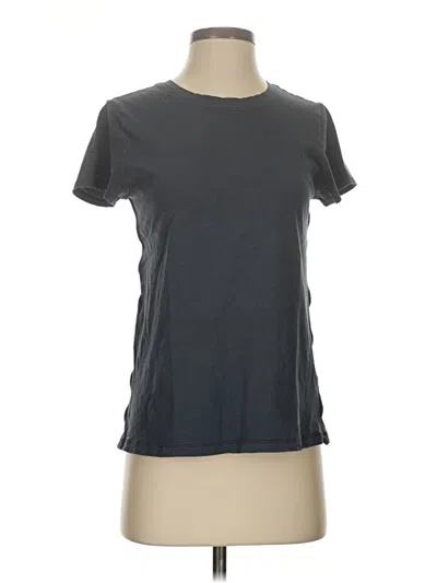 Pre-owned Athleta Short Sleeve T-shirt In Gray