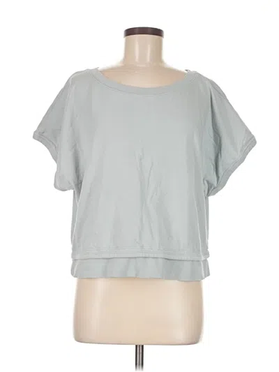 Pre-owned Athleta Short Sleeve T-shirt In Gray