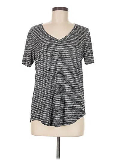 Pre-owned Athleta Short Sleeve T-shirt In Gray
