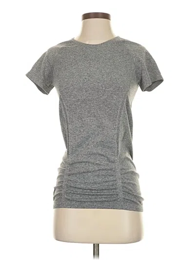 Pre-owned Athleta Short Sleeve T-shirt In Gray