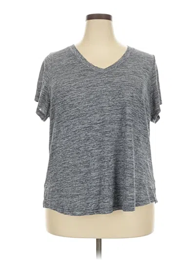 Pre-owned Athleta Short Sleeve T-shirt In Gray