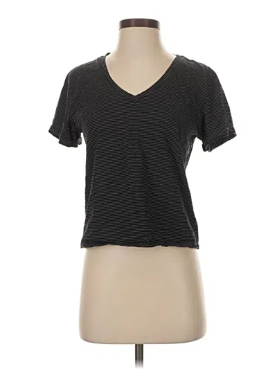 Pre-owned Athleta Short Sleeve T-shirt In Gray