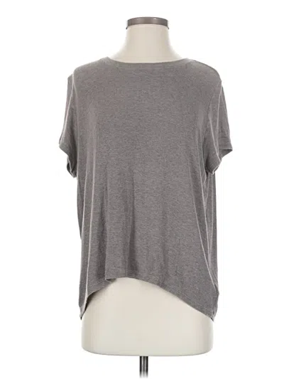 Pre-owned Athleta Short Sleeve T-shirt In Gray