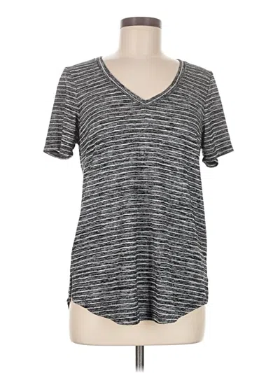 Pre-owned Athleta Short Sleeve T-shirt In Gray