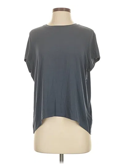 Pre-owned Athleta Short Sleeve T-shirt In Gray