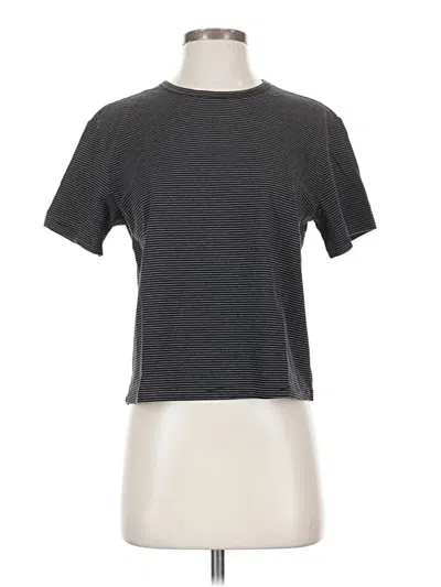 Pre-owned Athleta Short Sleeve T-shirt In Gray